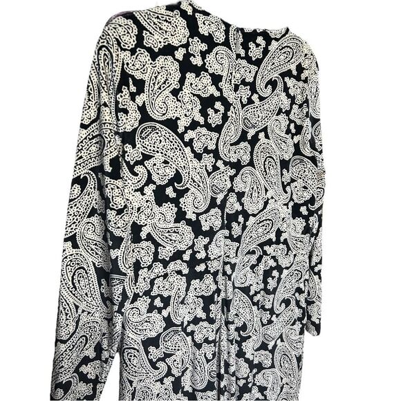 Michael Kors Paisley Print Velvet Jumpsuit Size XL - Picture 14 of 16